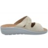 Rohde Damen Pantolette Rivella Natur 5729-14 Schuhe