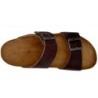 Haflinger Andrea Leder Pantolette Caramel 819016-1726 Schuhe