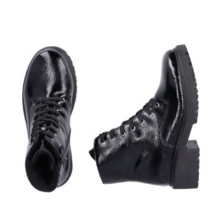 Rieker Lack Stiefelette 76002-00 Schuhe