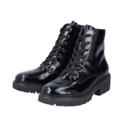 Rieker Lack Stiefelette 76002-00 Schuhe