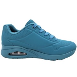 Skechers UNO Damen 73690 TEAL Schuhe