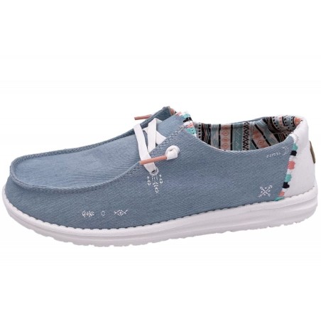 hey dude Damen Slipper Hellblau 40054-4MH Schuhe