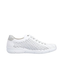 Rieker Damen Sneaker Weiß L7465-91 Schuhe