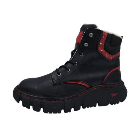 Mustang Stiefelette Schwarz 1499-601-9 Schuhe