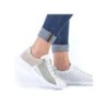 Rieker Damen Sneaker Weiß L7465-91 Schuhe