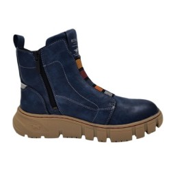 Mustang Stiefelette Blau 1499-606-8 Schuhe