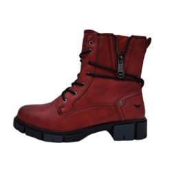 Mustang Stiefelette Rot 1443-602-5 Schuhe