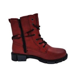 Mustang Stiefelette Rot 1443-602-5 Schuhe