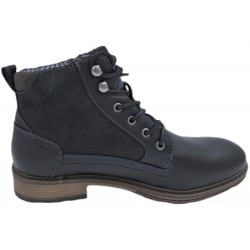 Mustang Herren Boots Schwarz 4140-506-9 Schuhe