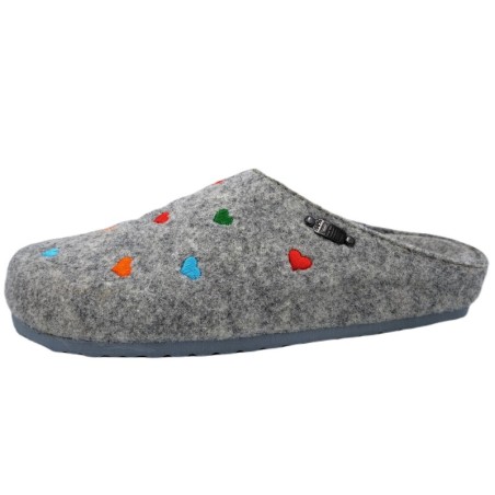 Supersoft Damen Filzpantoffel 522 408  296 Schuhe