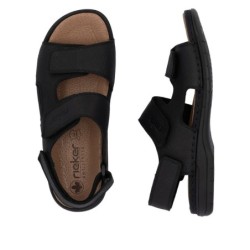 Rieker Leder Sandale 25558-01 Schuhe