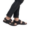 Rieker Leder Sandale 25558-01 Schuhe