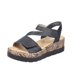 Rieker Plateau Sandale V3964-02 Schuhe