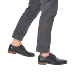 Rieker Herren Business Leder Schuhe 14621-00 Schuhe