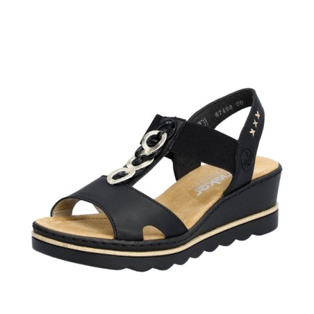 Rieker Sandale 67498-00 Schuhe