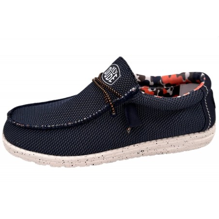 hey dude Herren Slipper Blau Multi 40161-4NY Schuhe
