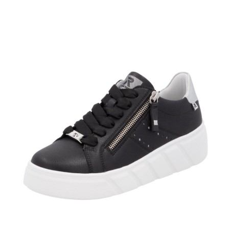 Rieker Leder Sneaker W2605-00 Schuhe