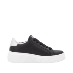 Rieker Leder Sneaker W2605-00 Schuhe