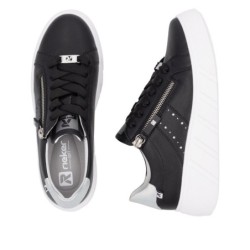 Rieker Leder Sneaker W2605-00 Schuhe