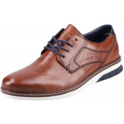 Rieker Herren Business Leder Schuhe Braun 14402-24 Schuhe