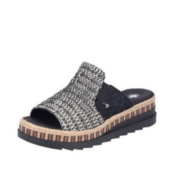 Rieker Plateau Pantolette V7953-00 Schuhe