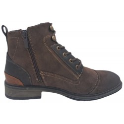 Mustang Herren Boots Dunkelbraun 4140-504-32 Schuhe