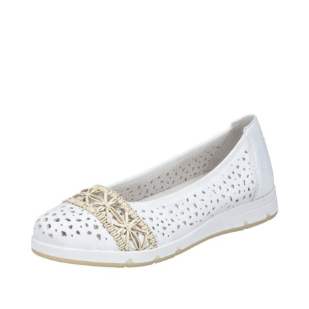 Rieker Ballerina L3062-80 Schuhe