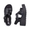 Rieker Plateau Sandale 68063-00 Schuhe
