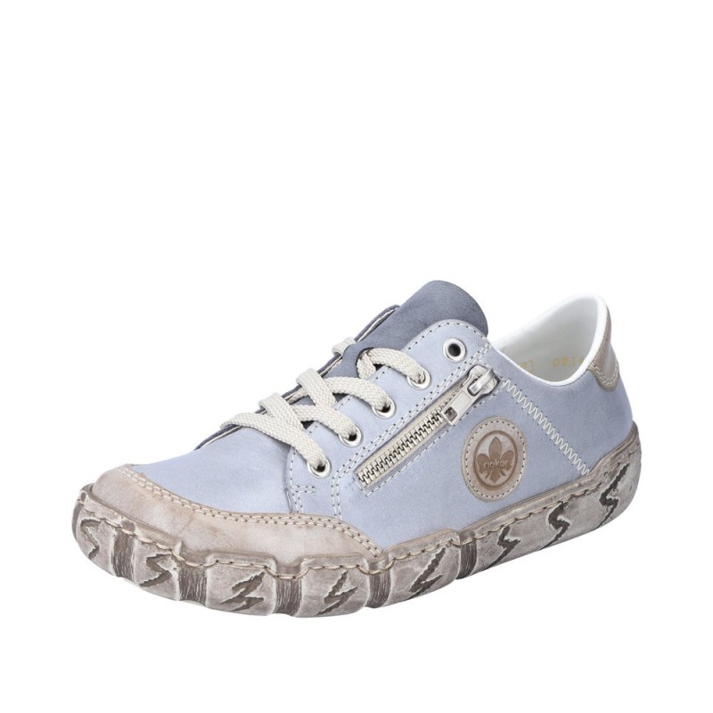 Rieker Leder Schuhe L0314-42 Schuhe