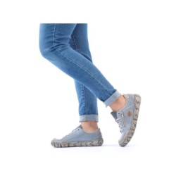 Rieker Leder Schuhe L0314-42 Schuhe