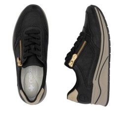 Rieker Wedge Sneaker N9501-00 Schuhe