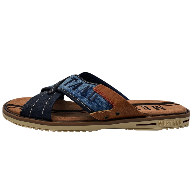 Mustang Herren Pantolette 4152-705-820 Schuhe