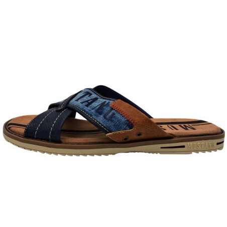 Mustang Herren Pantolette 4152-705-820 Schuhe