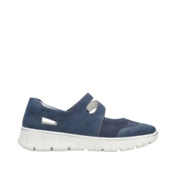 Rieker Damen Slipper N1350-14 Schuhe