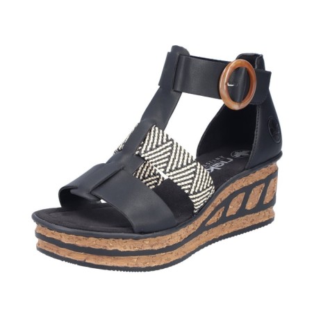 Rieker Sandalette 68182-00 Schuhe