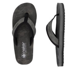 Rieker Herren Pantolette 20151-45 Schuhe