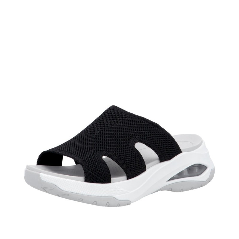 Rieker Damen Pantolette W3150-00 Schuhe