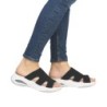 Rieker Damen Pantolette W3150-00 Schuhe