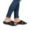 Rieker Damen Pantolette V2105-00 Schuhe