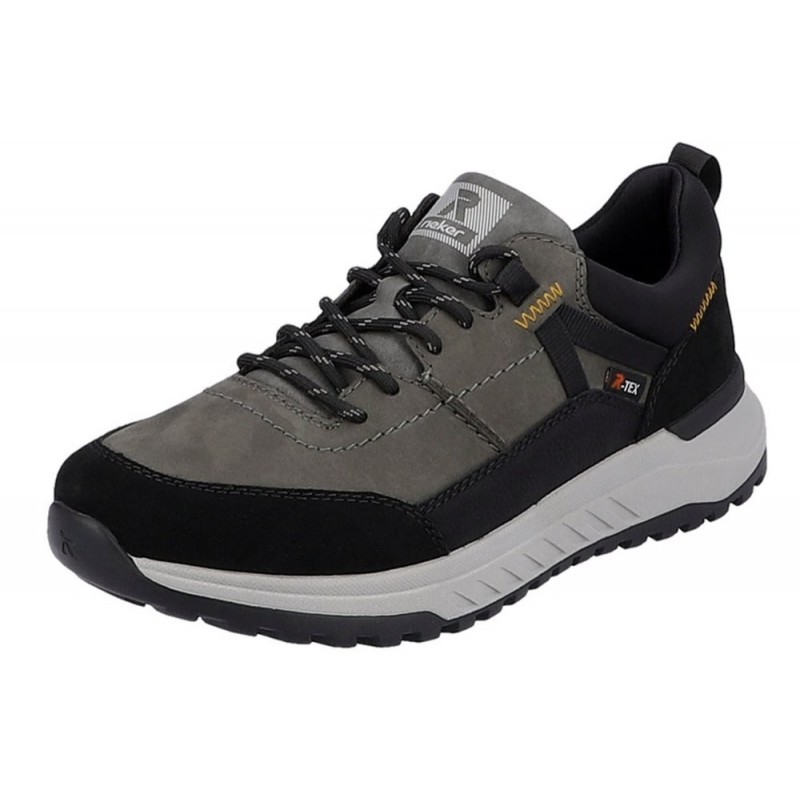 Rieker Evolution TEX Herren Sneaker Grau  U0100-42 Schuhe