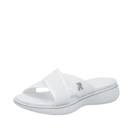 Rieker Damen Pantolette V2105-80 Schuhe