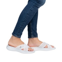 Rieker Damen Pantolette V2105-80 Schuhe