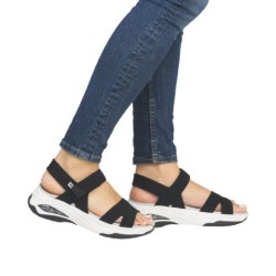 Rieker Damen Sandale W3152-00 Schuhe