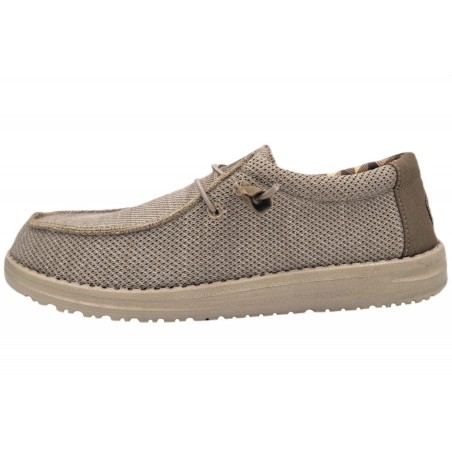 hey dude Herren Slipper Wally Sox Beige 40019-205 Schuhe