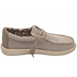 hey dude Herren Slipper Wally Sox Beige 40019-205 Schuhe