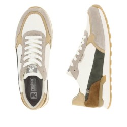 Rieker Evolution Herren Leder Sneaker U0307-80 Schuhe