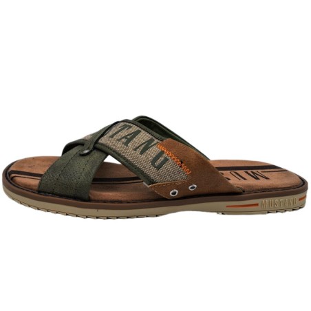 Mustang Herren Pantolette 4152-705-777 Schuhe