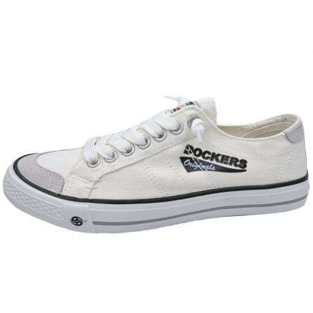 Dockers by Gerli Herren Sneaker Weiß 30ST027-790-550 Schuhe