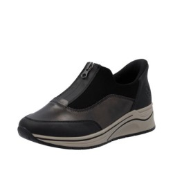 Rieker Damen Slipper N9553-25 Schuhe