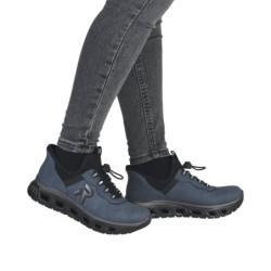 Rieker Damen Slipper M6065-12 Schuhe